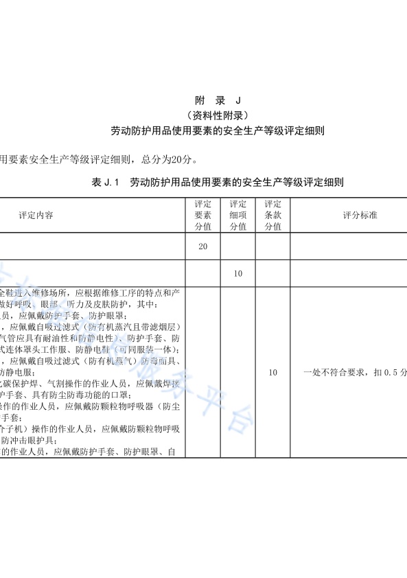 DB11!T 安全生产等级评定技术规范 第17部分 机动车维修企业(图60)